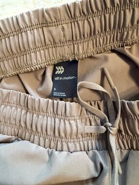 all in motion Taupe Drawstring Jogger Pants